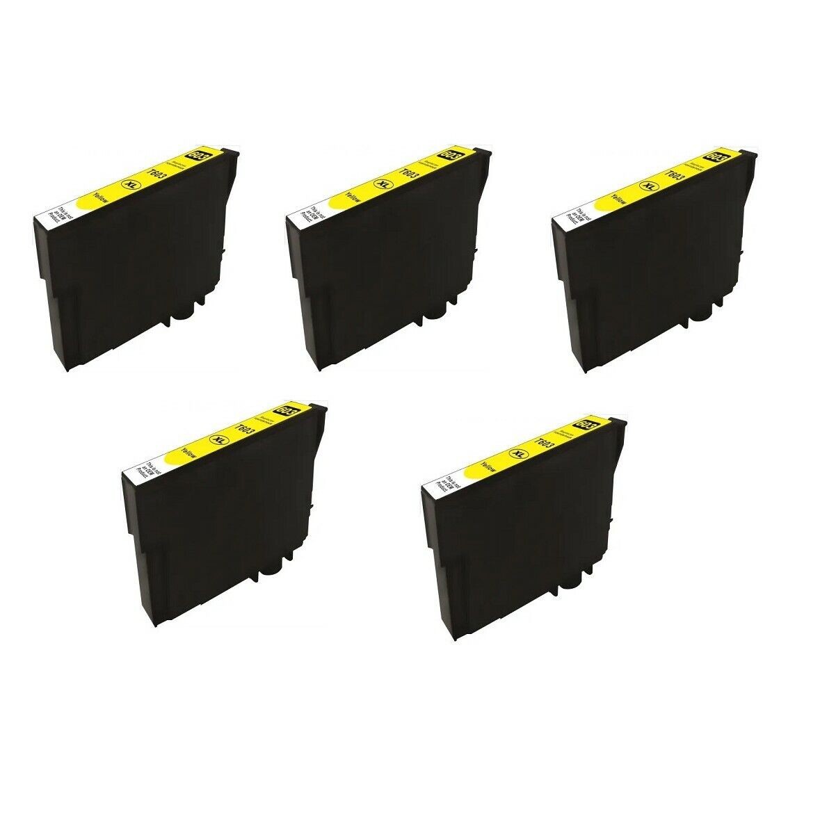 Tinte Yellow Gelb für Epson 603 XL XP2100 XP3100 XP4100 WF2810 WF2830 WF2850 5x