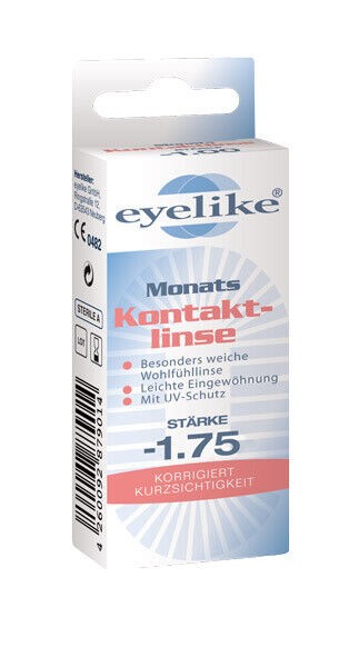 Eyelike Monatslinse Starke -1,75