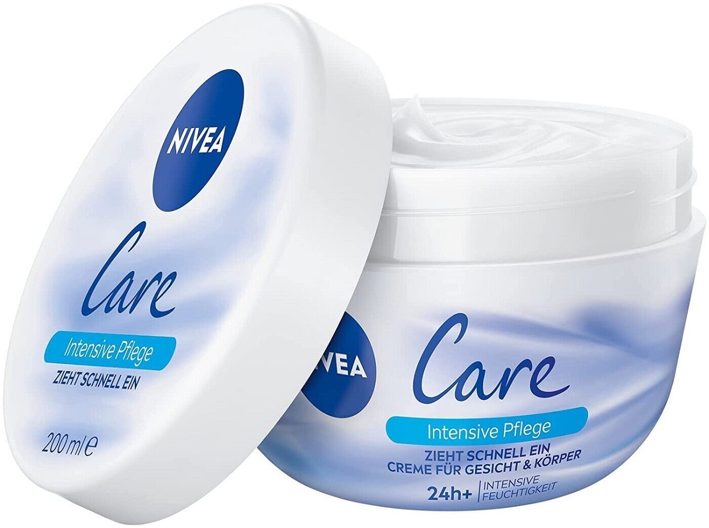 NIVEA Care Intensive Pflege Creme für Körper & Gesicht, 200ml