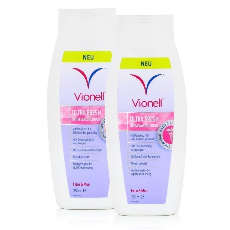 Vionell UltraFresh Intim Washlotion, 2er Pack (2 x 250 ml)
