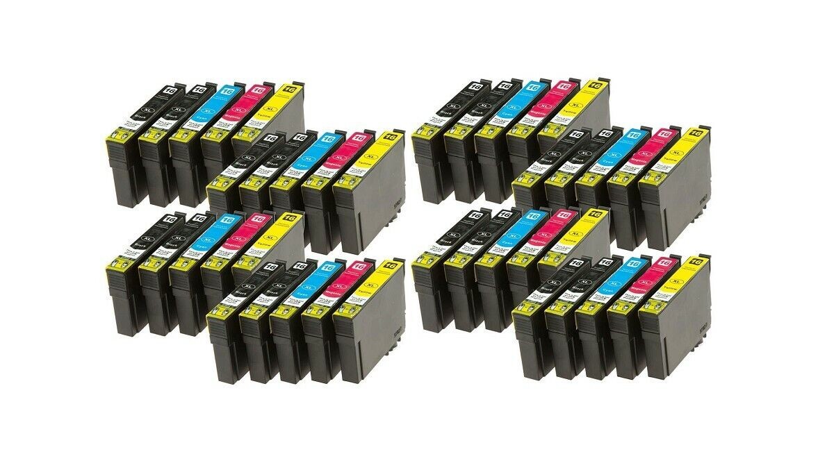 TiSa 40x passend für T1631 - T1634 refill Tintenpatronen für Epson