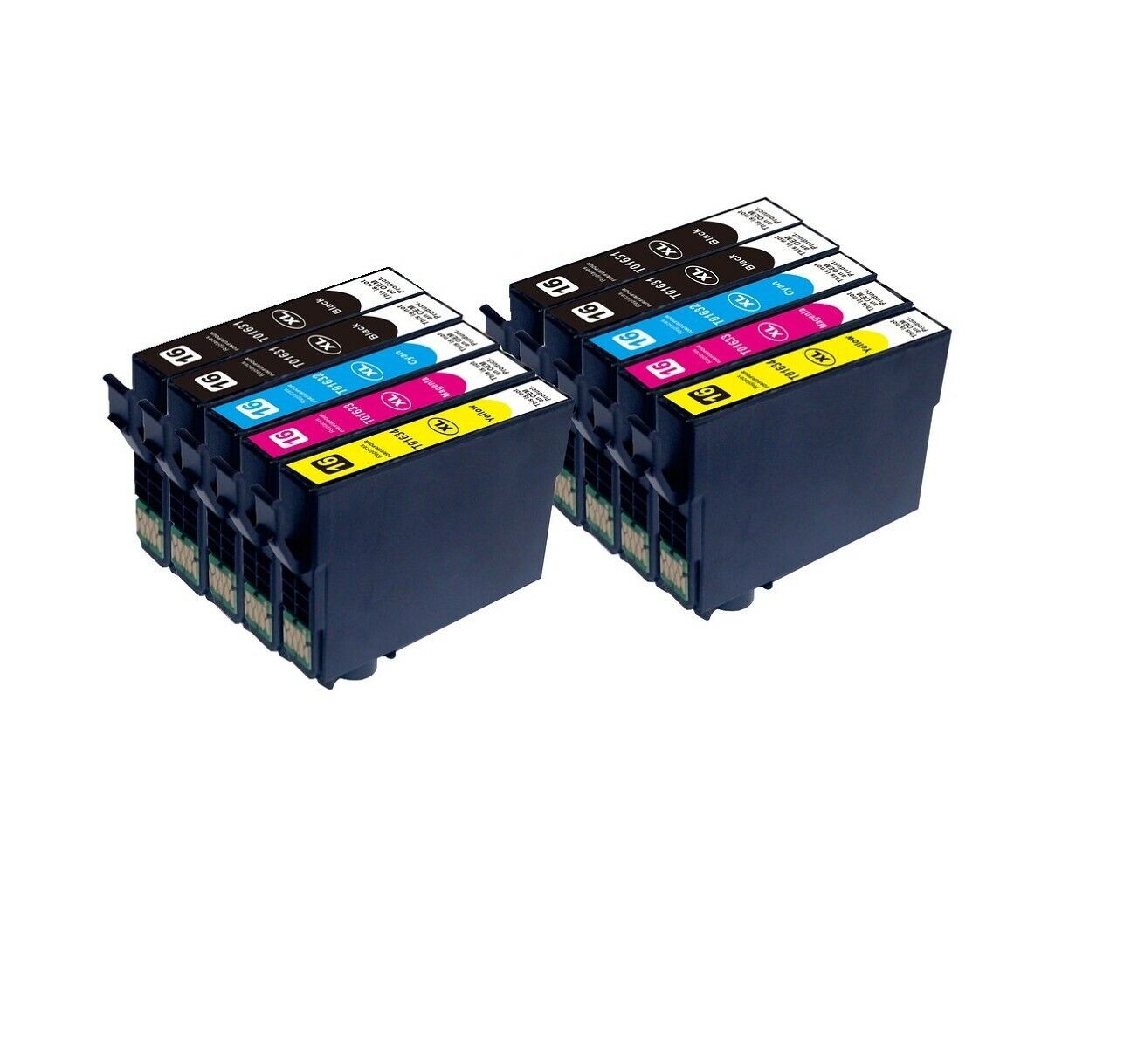 TiSa 10x passend für T1631 - T1634 refill Tintenpatronen für Epson