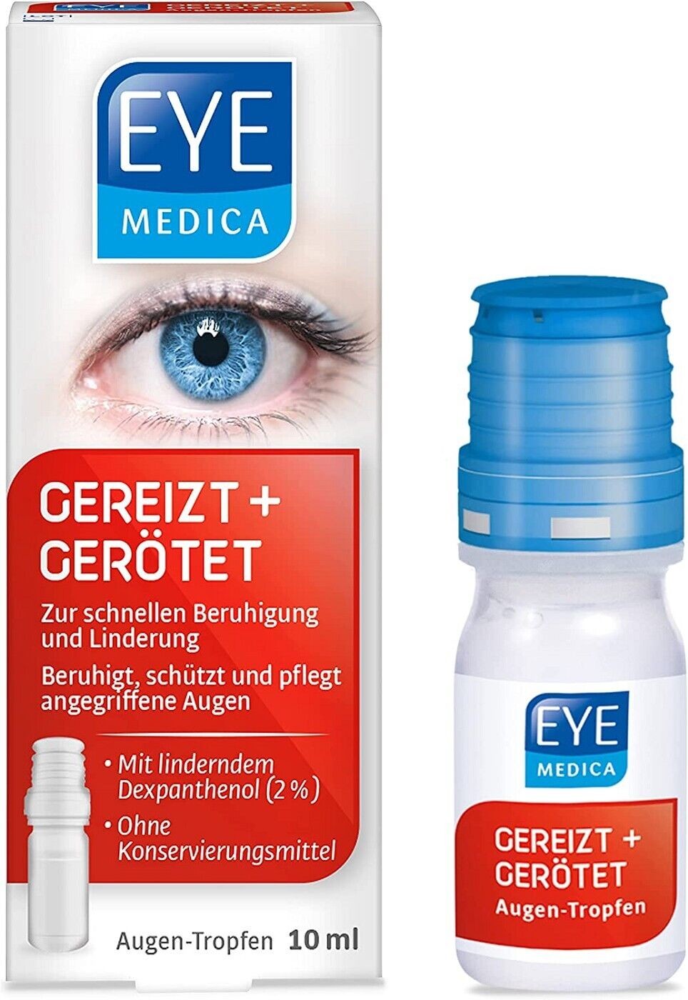 EyeMedica Augentropfen Gereizt und Gerötet 10ml