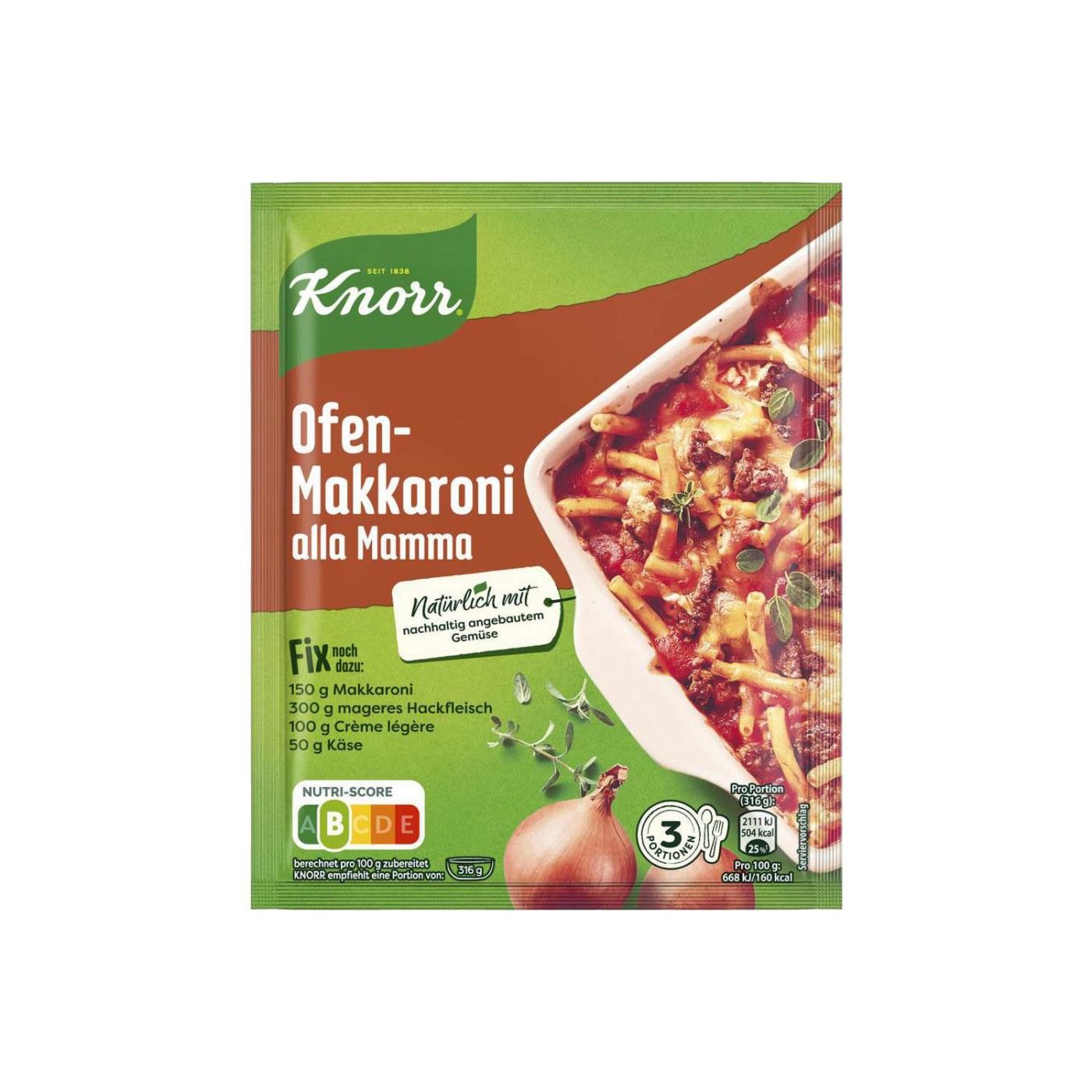 Knorr Fix Ofenmakkaroni alla mamma 48 g